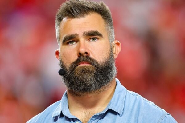 Jason Kelce lashes out after a man hurled a homophobic slur at Travis