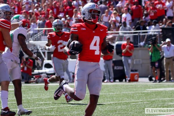 Jeremiah Smith breaks Ohio State's freshman receiving record