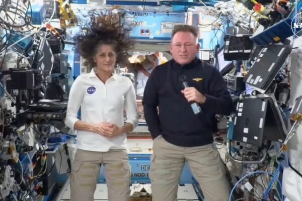 NASA says astronaut Sonny Williams is "in good health" aboard the International Space Station, refuting tabloid claims