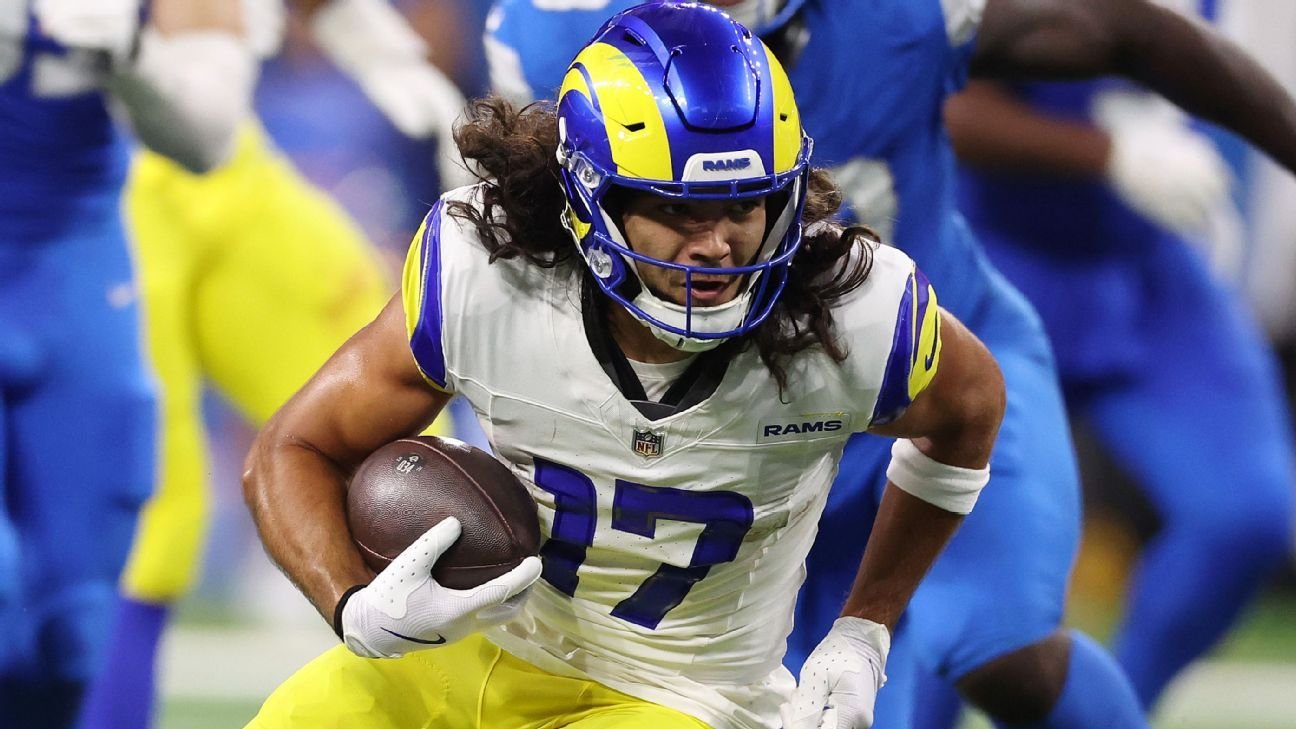 Sources - The Rams expect Puka Nacua (knee) to play against the Seahawks