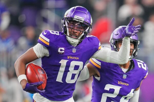 The Minnesota Vikings WR could break the record against the Tennessee Titans