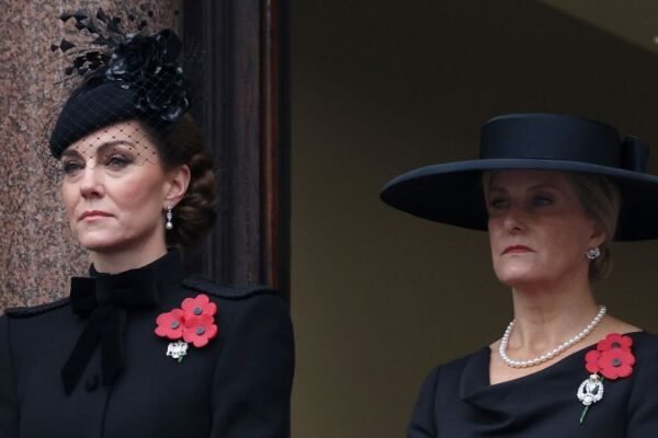 The Princess of Wales attends anniversary events with the royal family
