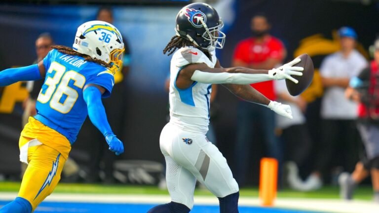 Titans' Will Levis hits Calvin Ridley for 42 yards