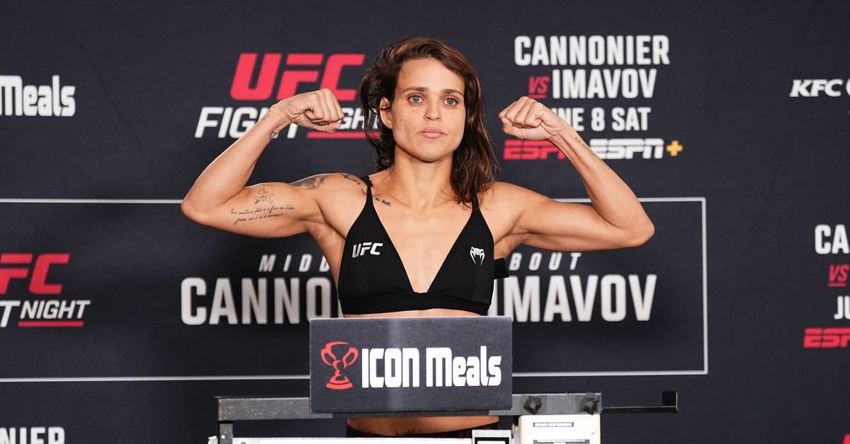 UFC 309's Eduarda Moura is still traumatized by her shocking weight loss, but it wasn't at strawweight.